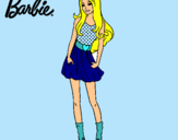 Dibujo Barbie veraniega pintado por albita10