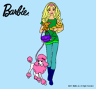 Dibujo Barbie con sus mascotas pintado por xuky