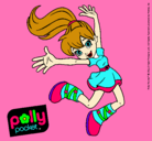 Dibujo Polly Pocket 10 pintado por chloe