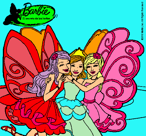 Barbie y sus amigas en hadas