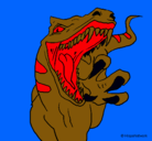Dibujo Velociraptor II pintado por gosorila