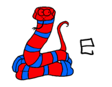 Dibujo Serpiente pintado por mjgmjgmhgmh