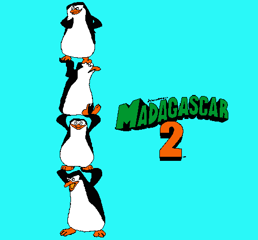 Madagascar 2 Pingüinos