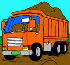 Dibujo Camión de carga pintado por 1232