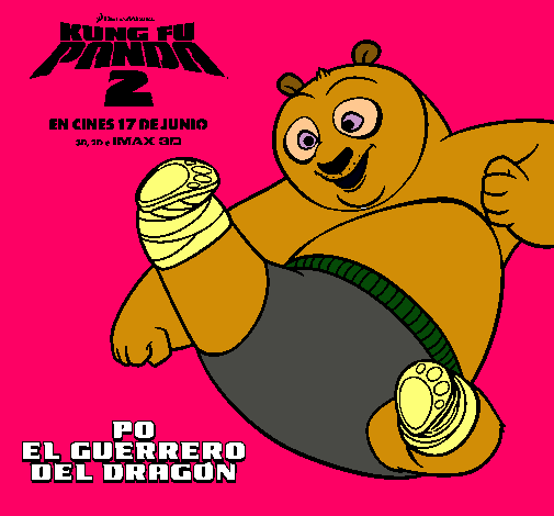 Po el guerrero del dragón