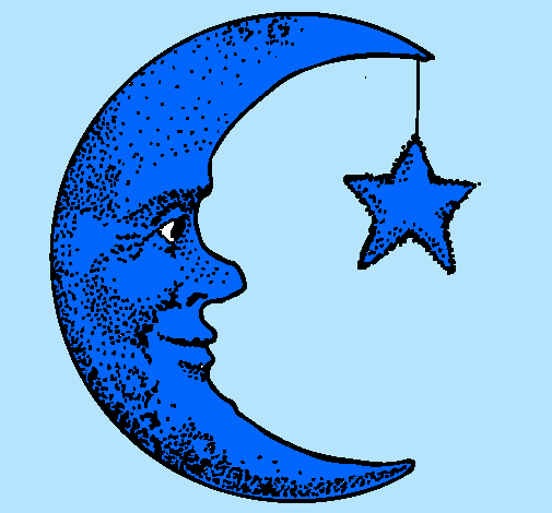 Luna y estrella