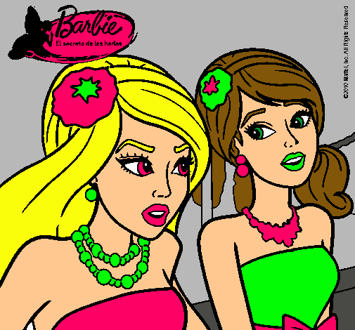 Barbie y su amiga