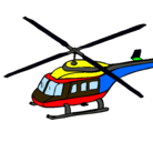 Dibujo Helicóptero  pintado por helic