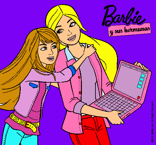 El nuevo portátil de Barbie