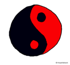 Dibujo Yin yang pintado por rgsjhfhftygf