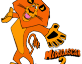 Dibujo Madagascar 2 Alex 2 pintado por JoseeRr99