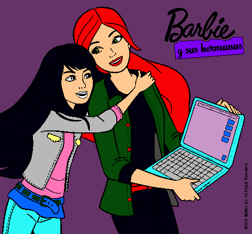 El nuevo portátil de Barbie