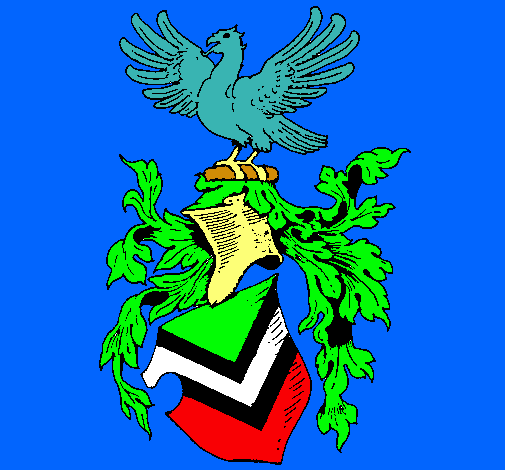 Escudo de armas y aguila 