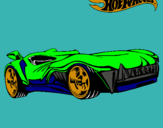 Dibujo Hot Wheels 3 pintado por adin