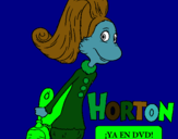 Dibujo Horton - Sally O'Maley pintado por dego