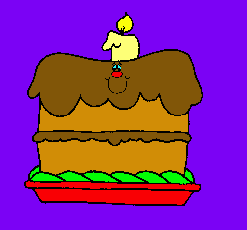 Pastel de cumpleaños