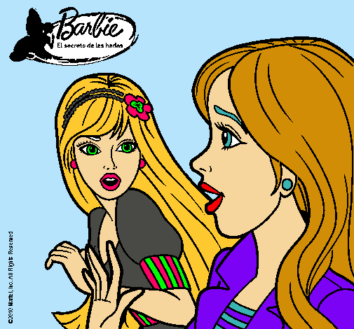 Barbie sorprendida