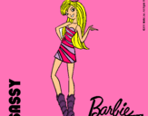Dibujo Barbie Fashionista 2 pintado por chelita111097