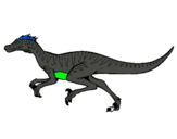 Dibujo Velociraptor pintado por 58gintjr5uj7