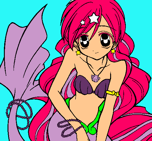 Dibujo Sirena pintado por circiuxx