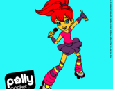 Dibujo Polly Pocket 2 pintado por heli