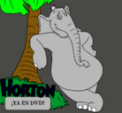 Dibujo Horton pintado por carlos2128