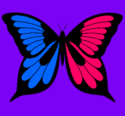 Dibujo Mariposa 8 pintado por estelam