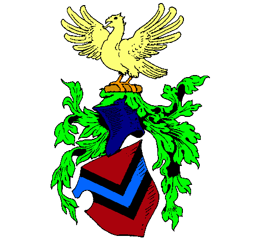 Escudo de armas y aguila 