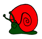 Dibujo Caracol  pintado por anamiau