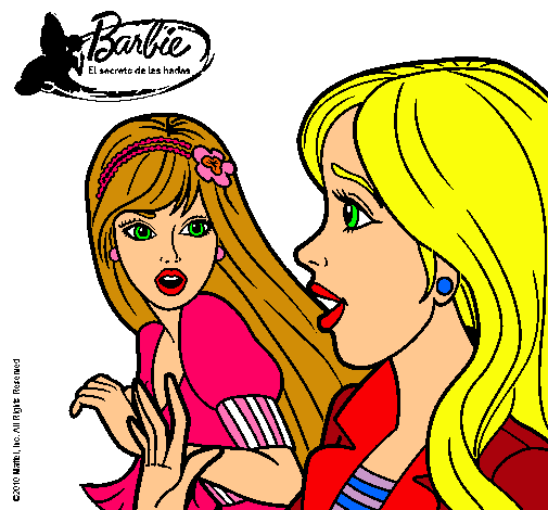 Barbie sorprendida