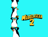Dibujo Madagascar 2 Pingüinos pintado por -Kilian