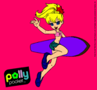 Dibujo Polly Pocket 3 pintado por leivil