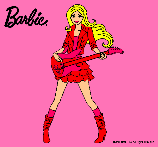 Barbie guitarrista