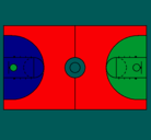 Dibujo Cancha pintado por Giancarlo