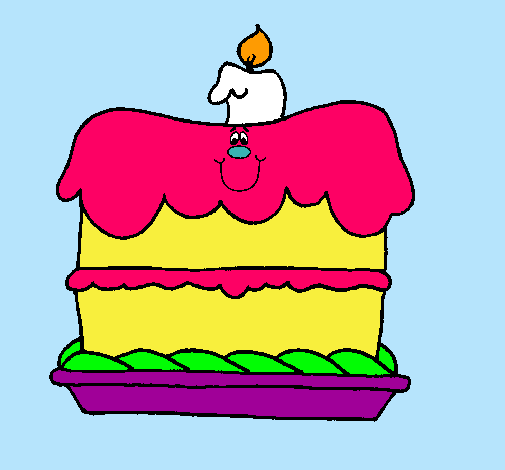 Pastel de cumpleaños