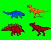 Dibujo Dinosaurios de tierra pintado por Juanavale