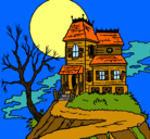 Dibujo Casa encantada pintado por eduard1258