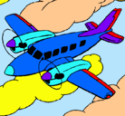 Dibujo Avioneta pintado por Oinsu