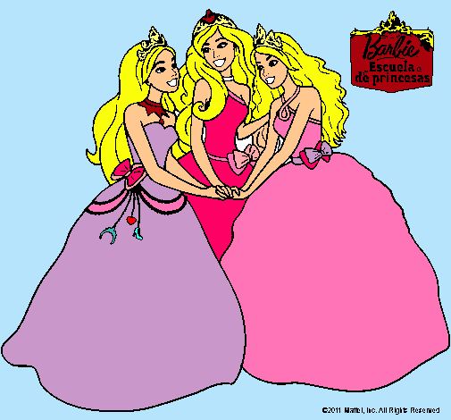 Barbie y sus amigas princesas