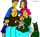 Dibujo Familia pintado por anamiau