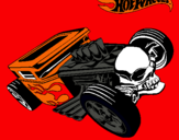 Dibujo Hot Wheels 8 pintado por hotweels