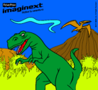 Dibujo Imaginext 14 pintado por 21341