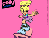 Dibujo Polly Pocket 7 pintado por lauracha