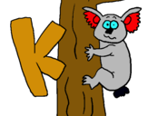 Dibujo Koala pintado por juansgp