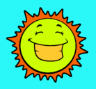 Dibujo Sol sonriendo pintado por KEMBERLY17