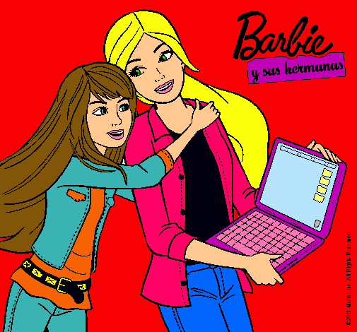 El nuevo portátil de Barbie