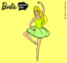 Dibujo Barbie bailarina de ballet pintado por blanquitacg