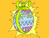 Dibujo Huevo de pascua brillante pintado por jenhizita 