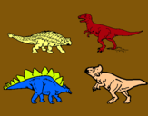 Dibujo Dinosaurios de tierra pintado por fet5fdgtrgdr