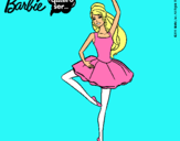 Dibujo Barbie bailarina de ballet pintado por LEILA123